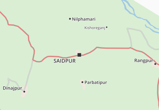 Mapa Saidpur