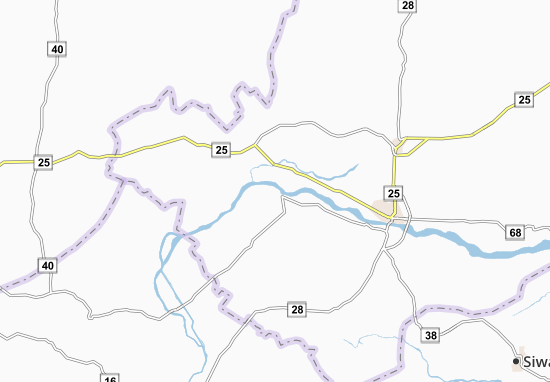 Mapa Tilwara