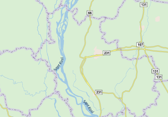 Kaart Plattegrond Bangaon
