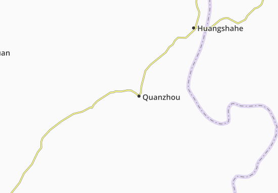 Kaart Plattegrond Quanzhou