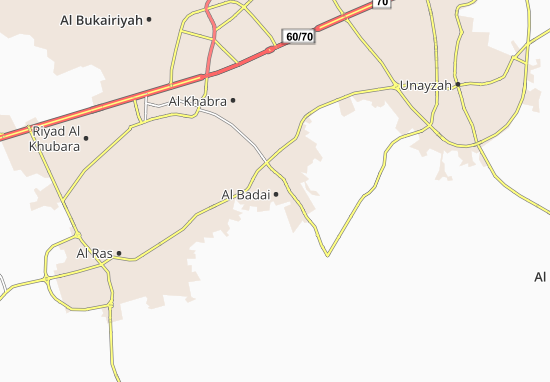 Kaart Plattegrond Al Badai
