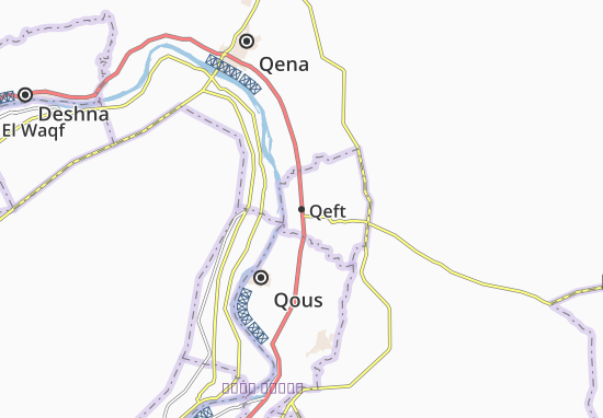 Karte Stadtplan Qeft