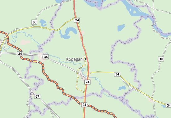 Mapa Kopagani
