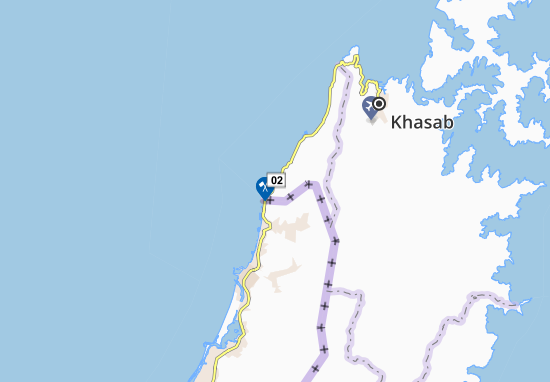 Mapa Tibat