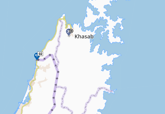 Mapa Kamzar