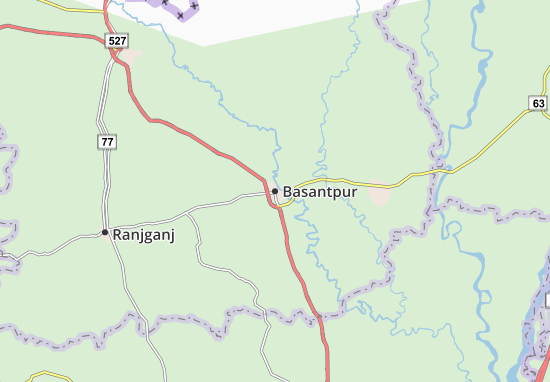 Kaart Plattegrond Basantpur