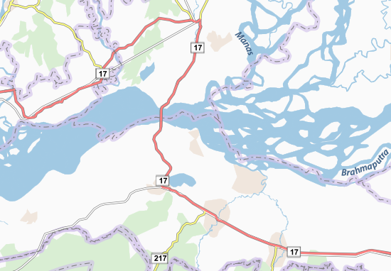 Karte Stadtplan Goalpara
