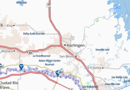 Harlingen Map
