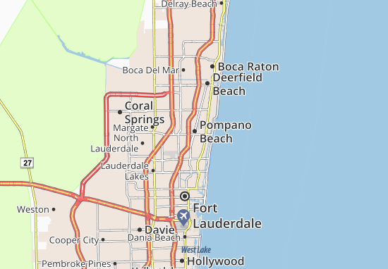 Pompano Beach Map
