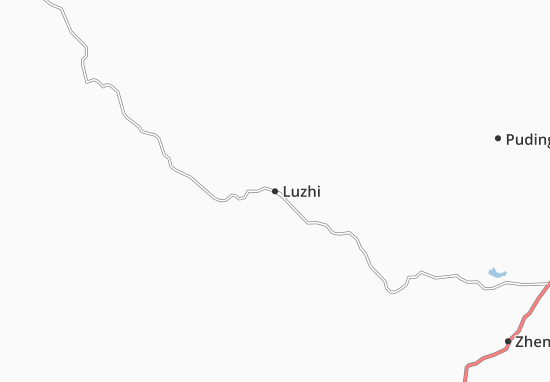Karte Stadtplan Luzhi