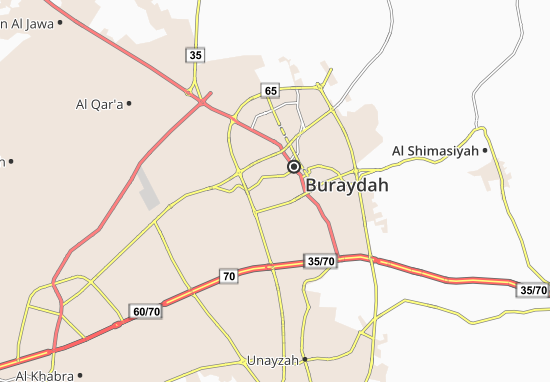 Karte Stadtplan Al Bareyka