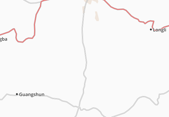 Karte Stadtplan Qingyan