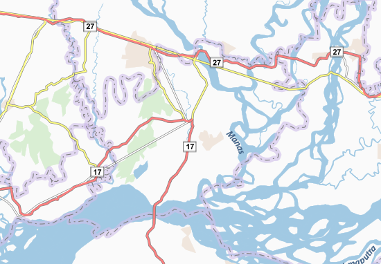 North Salmala Map