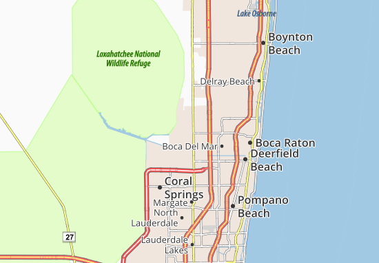 Karte Stadtplan Mission Bay