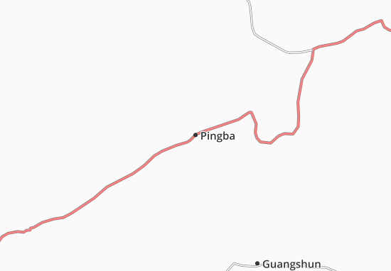 Mapa Pingba