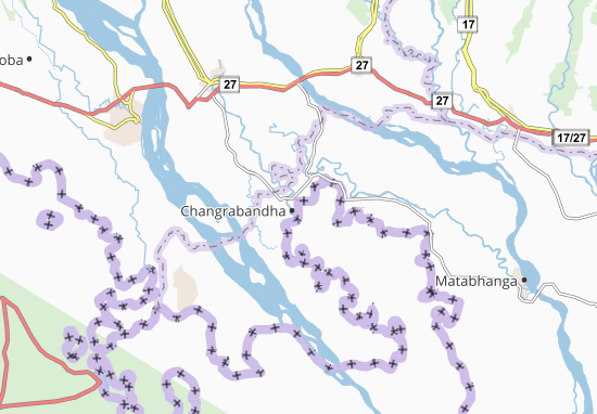 Changrabandha Map