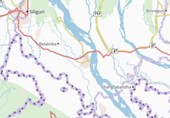 Mapa Jalpaiguri