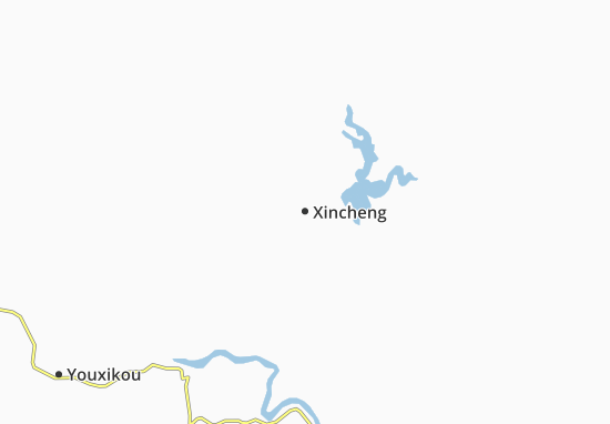 Kaart Plattegrond Xincheng