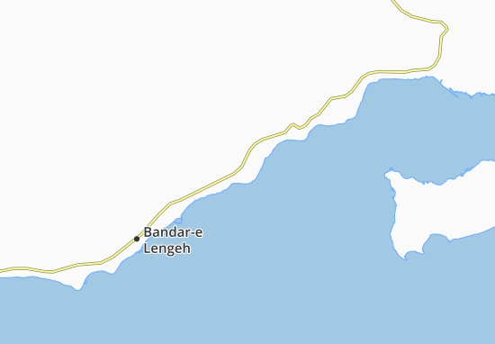 Kaart Plattegrond Bandar-e Band-e Moallom