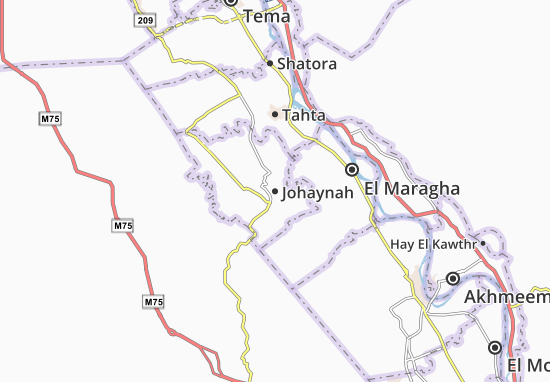 Karte Stadtplan Johaynah