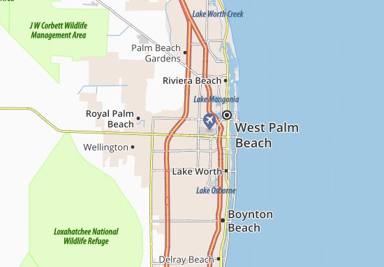 Royal Palm Estates Map