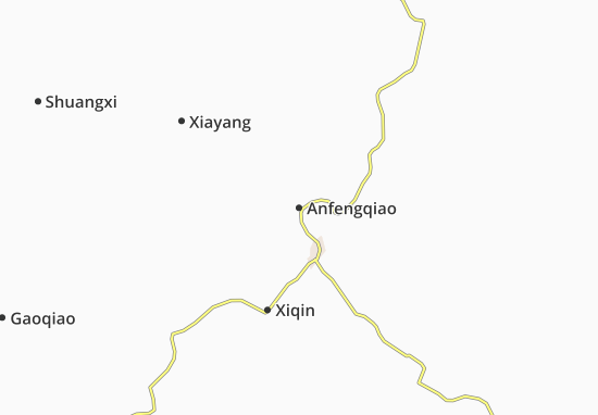Mapa Anfengqiao