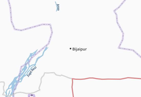 Kaart Plattegrond Bijaipur