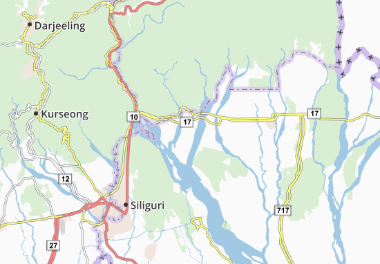 Kaart Plattegrond Shaugaon
