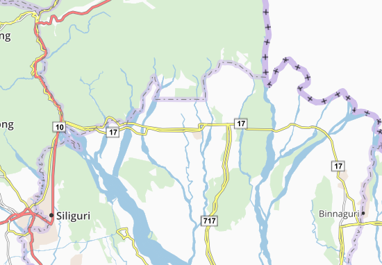 Mal Bazar Map