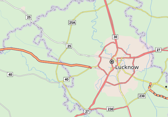 Karte Stadtplan Kakori