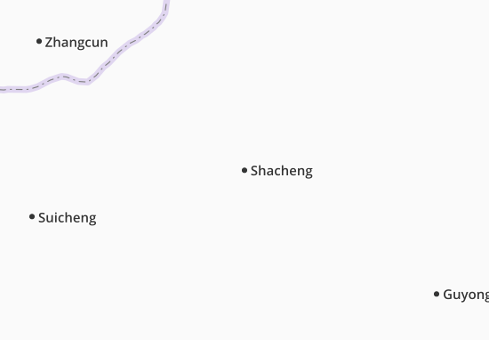 Karte Stadtplan Shacheng
