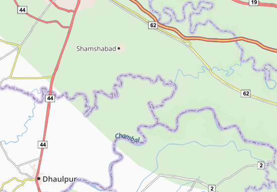 Mapa Rajakhera