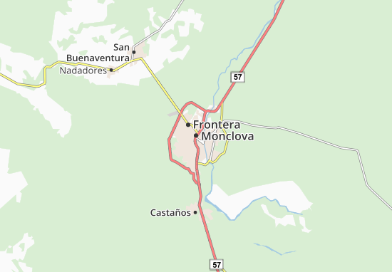 Monclova Map
