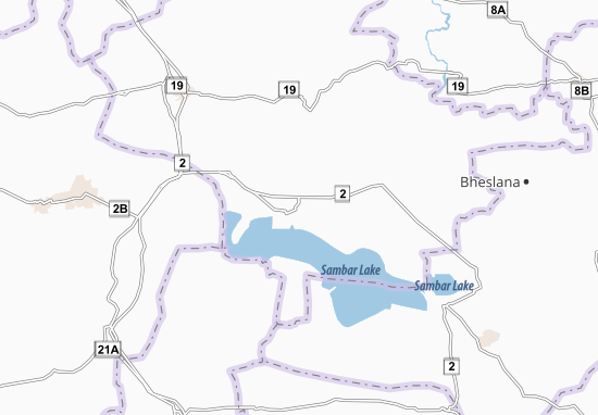 Karte Stadtplan Nawa