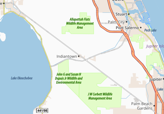 Indiantown Map