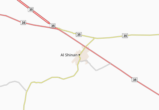 Karte Stadtplan Al Shinan