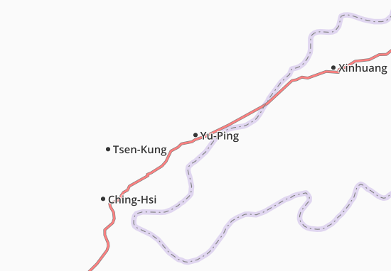 Kaart Plattegrond Yu-Ping