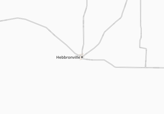 Kaart Plattegrond Hebbronville