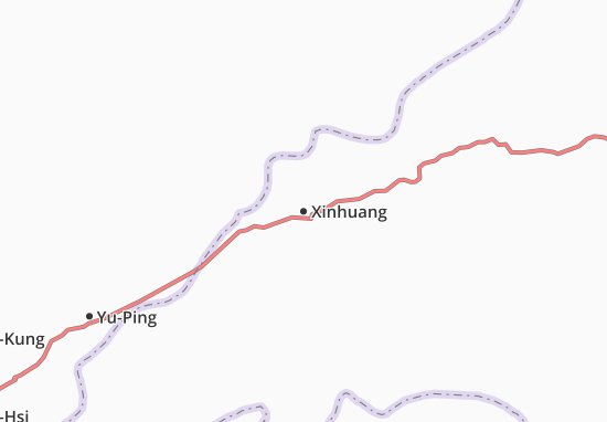 Mapa Xinhuang
