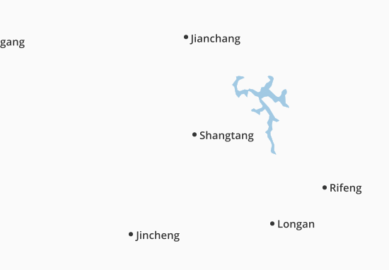 Kaart Plattegrond Shangtang
