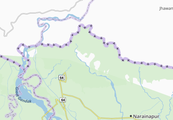 Karte Stadtplan Naurangia