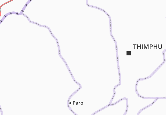 Kaart Plattegrond Paro Dzong