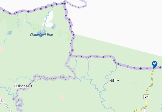 Mundela Map