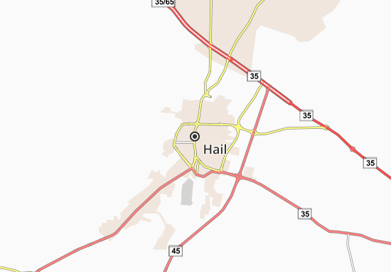 Karte Stadtplan Hail