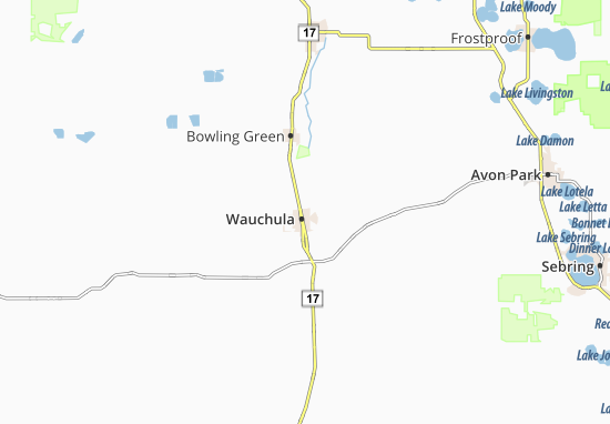 Wauchula Map