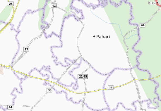 Kaart Plattegrond Sikri Patti