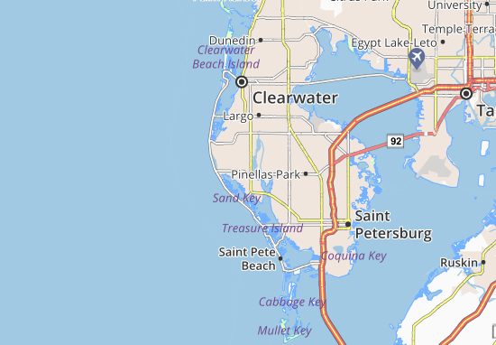 Karte Stadtplan Seminole