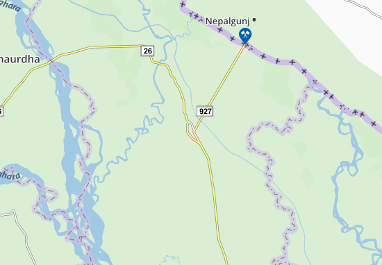 Karte Stadtplan Nanpara