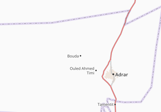 Mapa Bouda