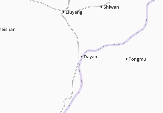 Dayao Map